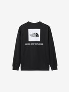 【ザ ノース フェイス/THE NORTH FACE / MEN】のロングスリーブバックスクエアロゴティー(メンズ) ブラック2|ID: prp329100004596044 ipo3291000000032659354