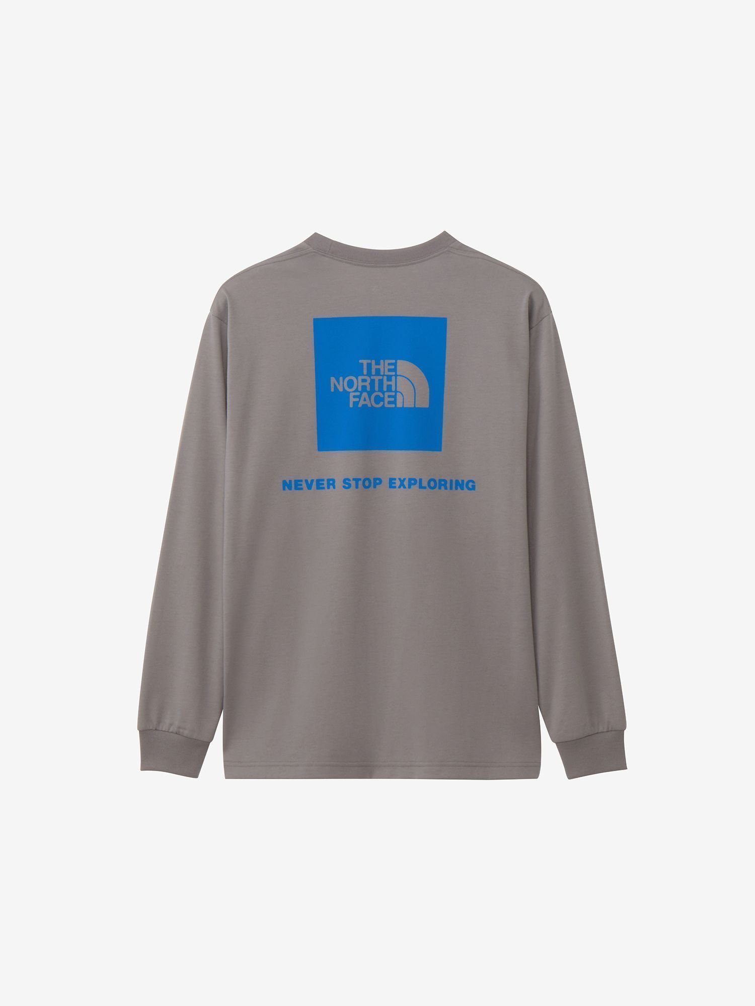 【ザ ノース フェイス/THE NORTH FACE / MEN】のロングスリーブバックスクエアロゴティー(メンズ) インテリア・キッズ・メンズ・レディースファッション・服の通販 founy(ファニー) 　ファッション　Fashion　メンズファッション　Men's Style Online　スクエア　Square　メンズ　Mens　長袖　Long Sleeve　スモークドパール|ID: prp329100004596044 ipo3291000000032659355