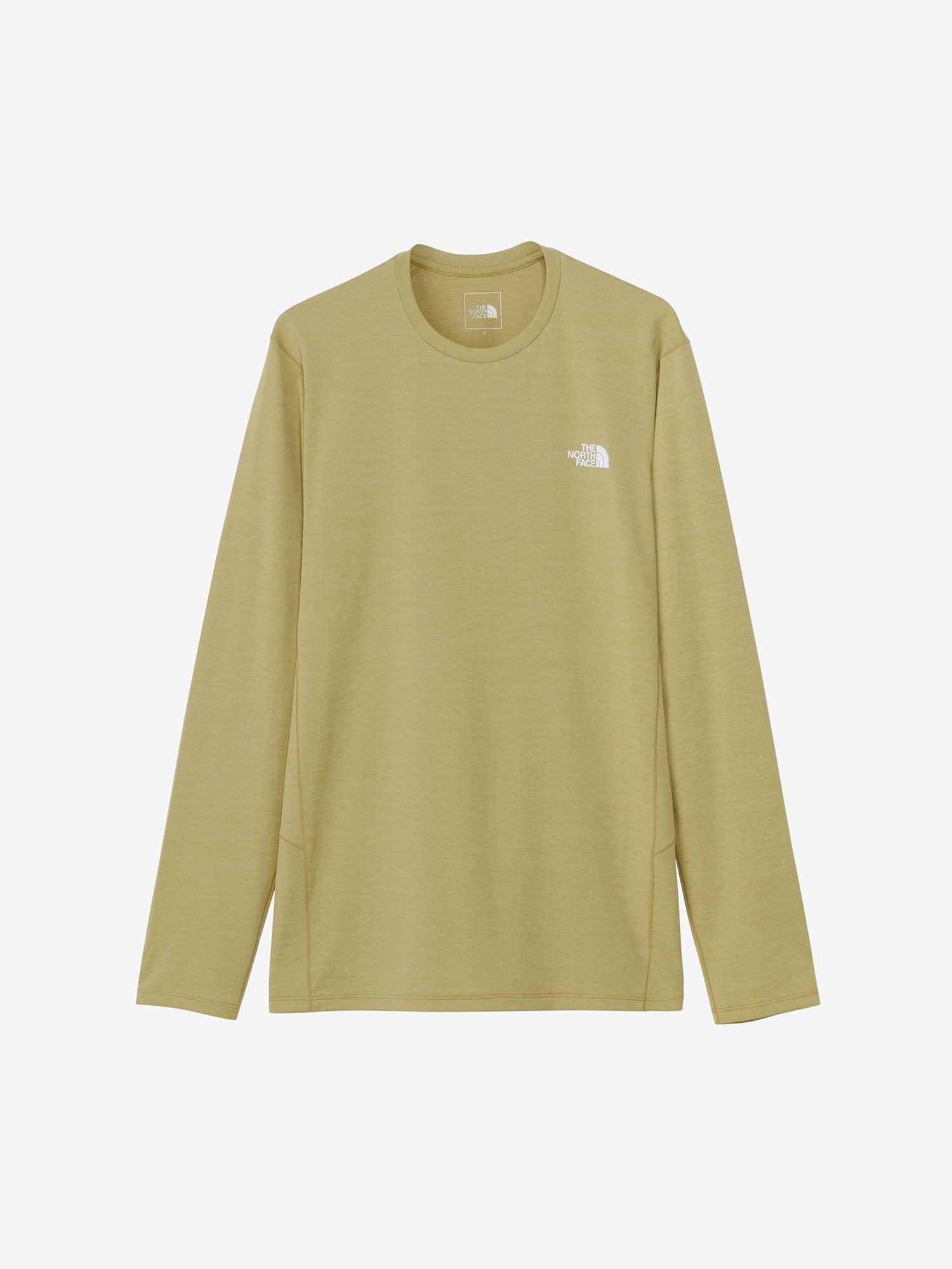 【ザ ノース フェイス/THE NORTH FACE / MEN】のロングスリーブフラッシュドライスリーディークルー(メンズ) インテリア・キッズ・メンズ・レディースファッション・服の通販 founy(ファニー) 　ファッション　Fashion　メンズファッション　Men's Style Online　なめらか　Smooth　メンズ　Mens　夏　Summer　長袖　Long Sleeve　カーキ|ID: prp329100004596083 ipo3291000000032659924