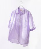 【コーエン メン/COEN / MEN】のリネンコットンショートスリーブシャツ 人気、トレンドファッション・服の通販 founy(ファニー) ファッション Fashion メンズファッション Men's Style Online おすすめ Recommend シンプル Simple セットアップ Set Up トレンド Trend リネン Linen リラックス Relax レギュラー Regular 半袖 Short Sleeve thumbnail PURPLE|ID: prp329100004596087 ipo3291000000032659985