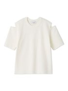 【エミ/emmi】のカットオフショルダーニット 人気、トレンドファッション・服の通販 founy(ファニー) ファッション Fashion レディースファッション Ladies' Fashion Online トップス・カットソー Tops/Tshirt ニット Knit Tops カットオフ Cut Off シンプル Simple thumbnail WHT[001]|ID: prp329100004596093 ipo3291000000032660073