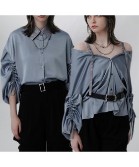 【ハレ/HARE】の2WAYイソザイオフショルシャツ 人気、トレンドファッション・服の通販 founy(ファニー) ファッション Fashion レディースファッション Fashion for Women トップス・カットソー Cut & Sew Tops シャツ・ブラウス・オフィスカジュアル Elegant Blouses & Button-Ups ウェーブ Wavy Pattern クール Cool, Chic シンプル Simple, Minimal スキッパー Skipper, Open Collar ストライプ Stripe, Striped Pattern ストレート Straight, Straight Cut デコルテ Décolleté, Neckline デニム Denim, Jeans Material ビッグ Big, Oversized ベーシック Basic, Essential レギュラー Regular, Standard Fit ワイド Wide, Wide Fit おすすめ Recommended / Our Picks |ID:prp329100004596095