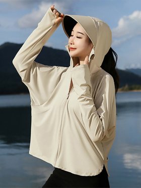 【ドゥーベル/Doux Belle】のトップス パーカー ラッシュガードパーカー 人気、トレンドファッション・服の通販 founy(ファニー) ファッション Fashion レディースファッション Ladies' Fashion Online トップス・カットソー Tops/Tshirt パーカ Sweats パーカー Hoodie パープル Purple |ID:prp329100004596102
