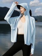 【ドゥーベル/Doux Belle】のトップス パーカー ラッシュガードパーカー 人気、トレンドファッション・服の通販 founy(ファニー) ファッション Fashion レディースファッション Ladies' Fashion Online トップス・カットソー Tops/Tshirt パーカ Sweats パーカー Hoodie パープル Purple thumbnail ブルー|ID: prp329100004596102 ipo3291000000032660222