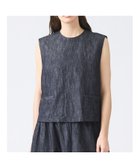 【マーコート/MARcourt】のmizuiro ind デニムショートベスト インディゴ|ID: prp329100004596118 ipo3291000000033056078
