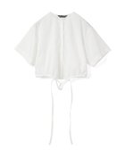 【マーコート/MARcourt】のmizuiro ind ドローストリングシャツ オフホワイト|ID: prp329100004596119 ipo3291000000032994451