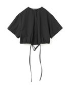 【マーコート/MARcourt】のmizuiro ind ドローストリングシャツ ブラック|ID: prp329100004596119 ipo3291000000032994455