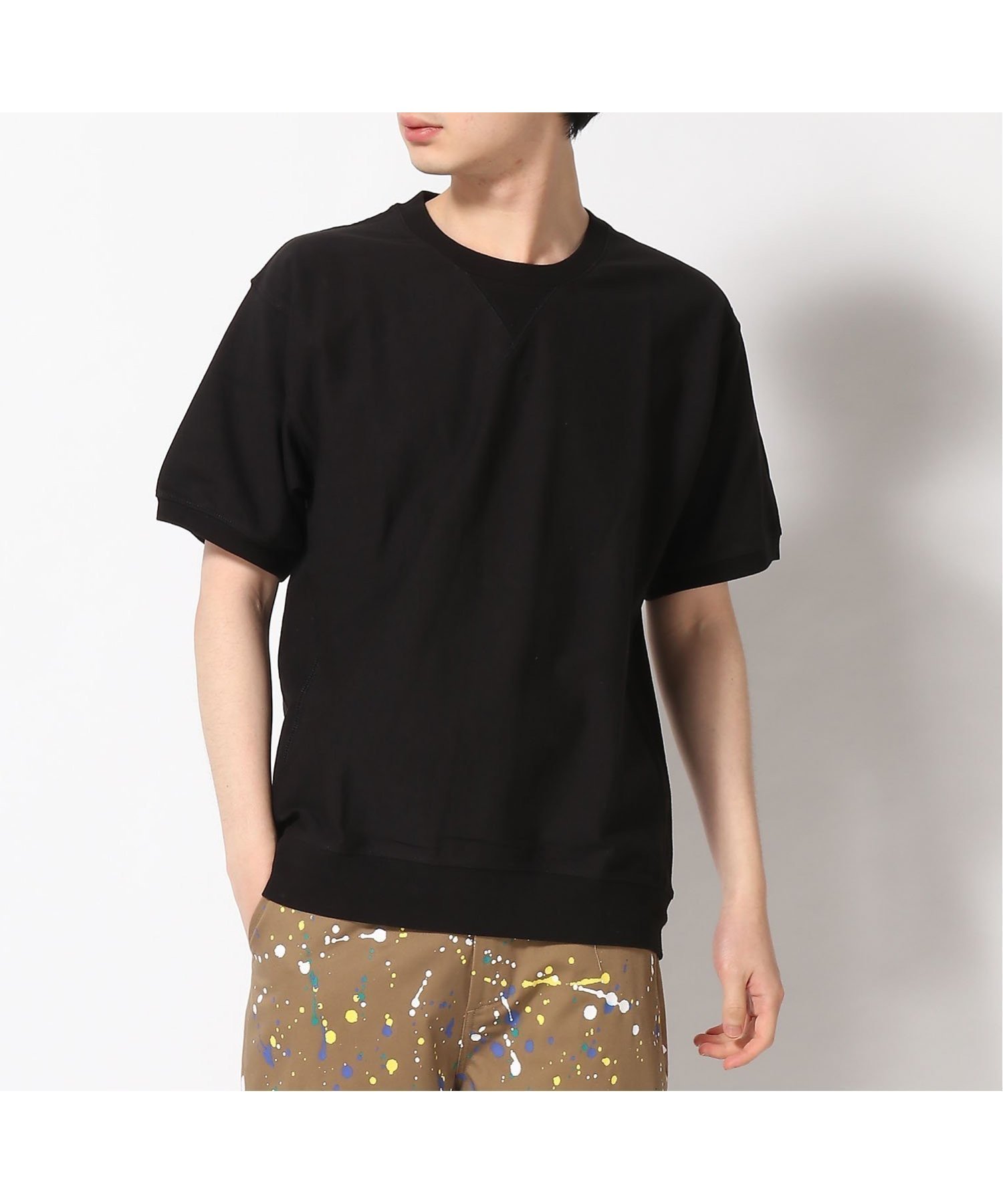 【ジムマスター/gym master / MEN】のgym master/7.4ozヘビーウェイトクルーネック インテリア・キッズ・メンズ・レディースファッション・服の通販 founy(ファニー) 　ファッション　Fashion　メンズファッション　Men's Style Online　クラシカル　Classical　フロント　Front　定番　Standard　ブラック|ID: prp329100004596120 ipo3291000000032660545