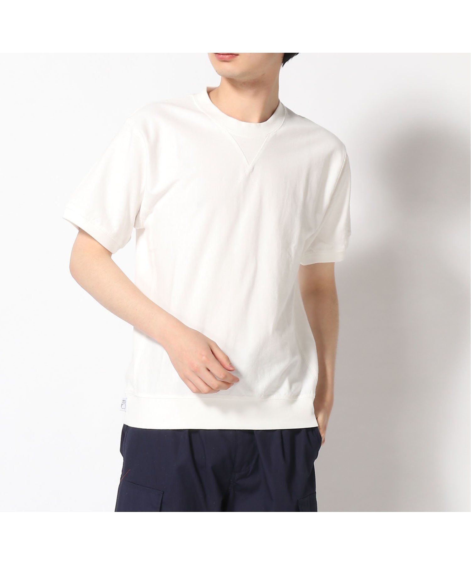 【ジムマスター/gym master / MEN】のgym master/7.4ozヘビーウェイトクルーネック インテリア・キッズ・メンズ・レディースファッション・服の通販 founy(ファニー) 　ファッション　Fashion　メンズファッション　Men's Style Online　クラシカル　Classical　フロント　Front　定番　Standard　ホワイト|ID: prp329100004596120 ipo3291000000032660553