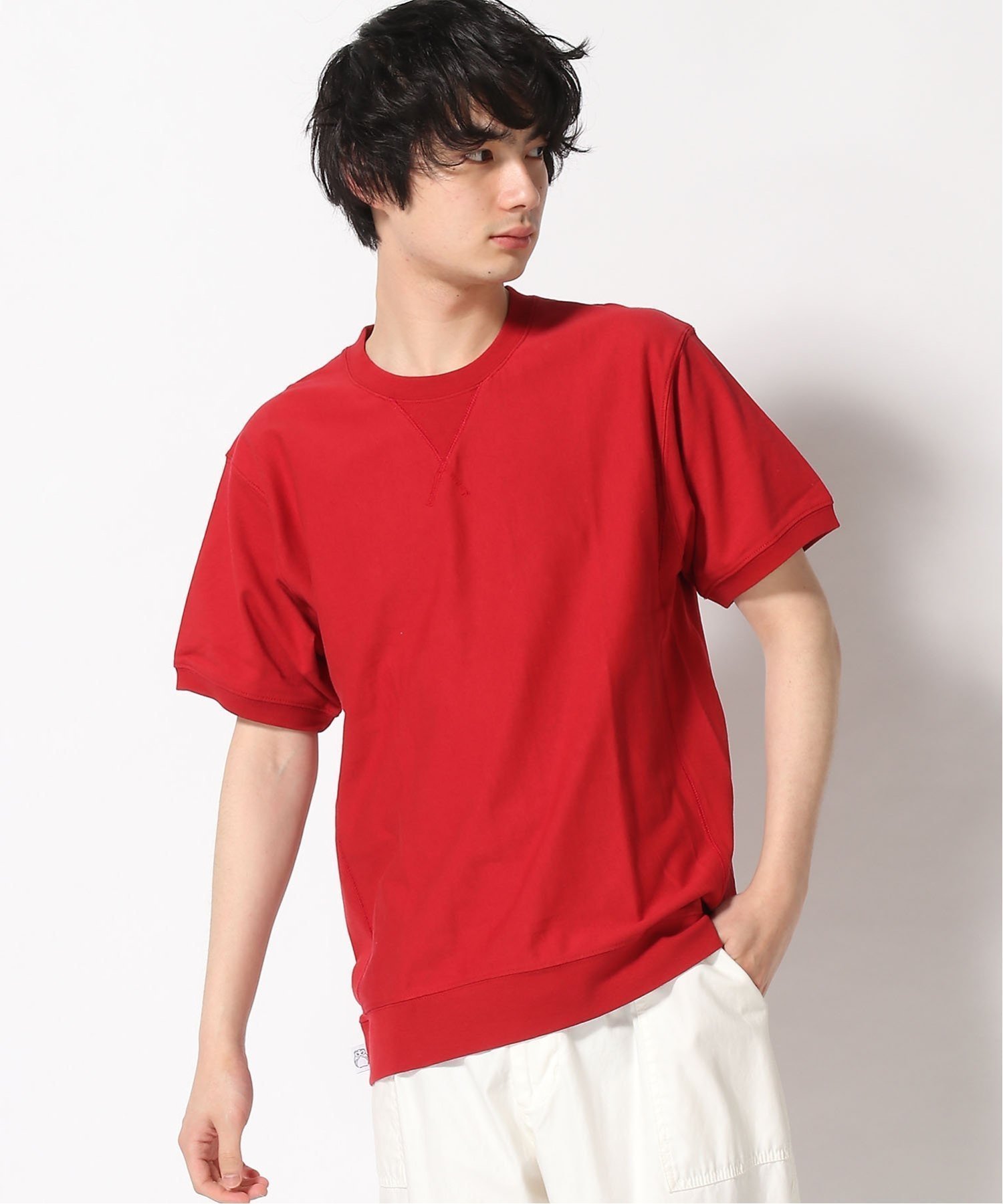 【ジムマスター/gym master / MEN】のgym master/7.4ozヘビーウェイトクルーネック インテリア・キッズ・メンズ・レディースファッション・服の通販 founy(ファニー) 　ファッション　Fashion　メンズファッション　Men's Style Online　クラシカル　Classical　フロント　Front　定番　Standard　ラズベリー|ID: prp329100004596120 ipo3291000000032660557