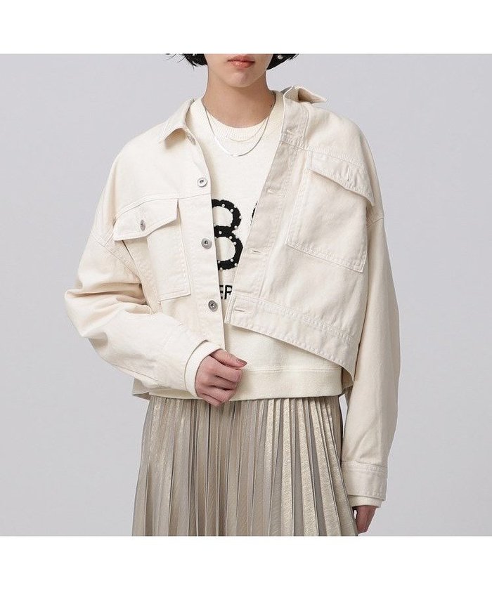 【インディヴィ/INDIVI】のフォルムデニムジャケット インテリア・キッズ・メンズ・レディースファッション・服の通販 founy(ファニー) https://founy.com/ ファッション Fashion レディースファッション Ladies' Fashion Online アウター Coat Outerwear ジャケット Jackets デニムジャケット Denim Jackets ジャケット Jacket デニム Denim フォルム Form エレガント 上品 Elegant 定番 Standard |ID: prp329100004596123 ipo3291000000032660639