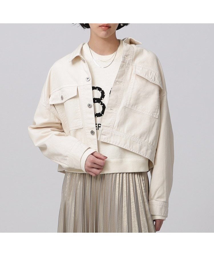 【インディヴィ/INDIVI】のフォルムデニムジャケット 人気、トレンドファッション・服の通販 founy(ファニー) 　ファッション　Fashion　レディースファッション　Ladies' Fashion Online　アウター　Coat Outerwear　ジャケット　Jackets　デニムジャケット　Denim Jackets　ジャケット　Jacket　デニム　Denim　フォルム　Form　エレガント 上品　Elegant　定番　Standard　 other-1|ID: prp329100004596123 ipo3291000000032660639