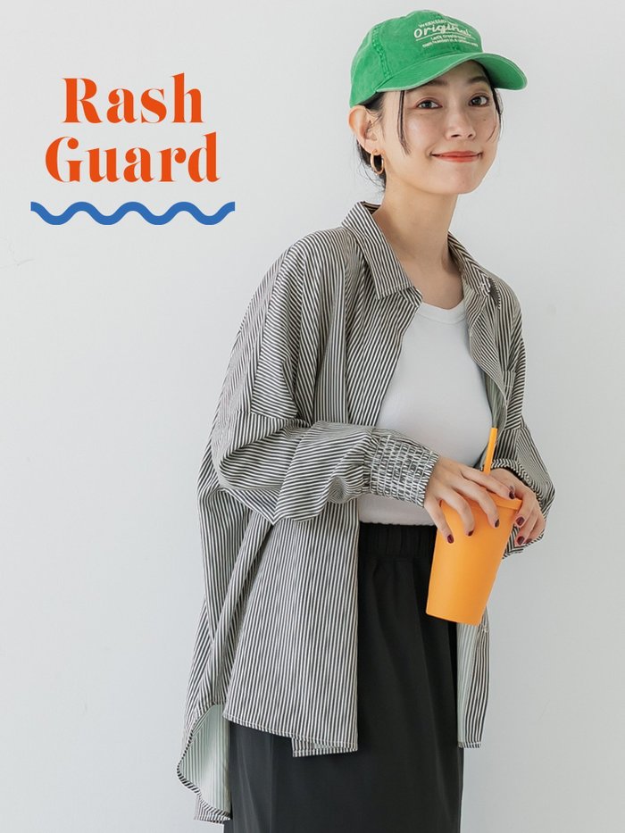 【コカ/COCA】の水陸両用ラッシュガードスナップボタンシャツ インテリア・キッズ・メンズ・レディースファッション・服の通販 founy(ファニー) https://founy.com/ ファッション Fashion レディースファッション Ladies' Fashion Online トップス・カットソー Tops/Tshirt シャツ/ブラウス Shirts/Blouses ショート Short ビーチ Beach ポケット Pocket 水着 Swimsuit 夏 Summer |ID: prp329100004596140 ipo3291000000032660903