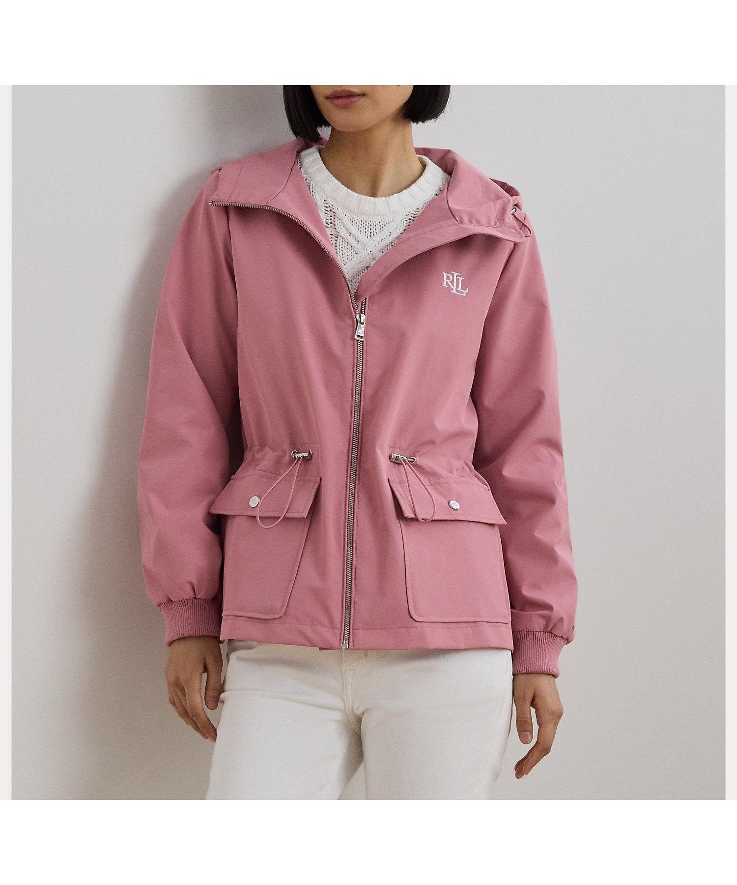 【ラルフローレン/RALPH LAUREN】のフルジップ フーデッド ジャケット 人気、トレンドファッション・服の通販 founy(ファニー) 　ファッション　Fashion　レディースファッション　Fashion for Women　アウター　Coat / Outerwear Collection　レディースジャケット・軽アウター　Jackets　ジャケット　Jacket, Outerwear　ストレート　Straight, Straight Cut　ドローコード　Drawcord, Drawstring Cord　パッチ　Patch, Appliqué　フィット　Fit, Slim Fit　フロント　Front, Front Design　ポケット　Pocket, Pocket Detail　モックネック　Mock Neck, Short Turtleneck　定番　Standard, Basic Item　長袖　Long Sleeve, Full Sleeve　 other-1|ID: prp329100004596142 ipo3291000000032660923