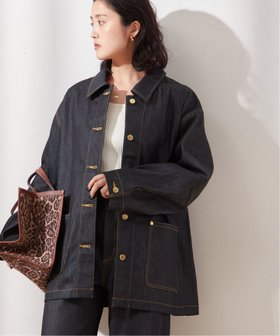 【ジャーナルスタンダード レサージュ/journal standard L'essage】のデニムカバーオール 人気、トレンドファッション・服の通販 founy(ファニー) ファッション Fashion レディースファッション Fashion for Women 2025年 2025 2025-2026秋冬・A/W Autumn/Winter 2025–26 AW25–26 シンプル Simple, Minimal デニム Denim, Jeans Material ポケット Pocket, Pocket Detail |ID:prp329100004596148