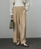 【サロン アダム エ ロペ/SALON adam et rope'】の25SS GENTLE SILK パンツ【セットアップ対応】 ベージュ(27)|ID: prp329100004596162 ipo3291000000032661292