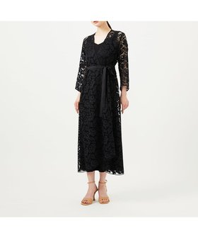【シビラ/SYBILLA】のフラワーレースローブ 人気、トレンドファッション・服の通販 founy(ファニー) ファッション Fashion レディースファッション Fashion for Women おすすめ Recommended / Our Picks シンプル Simple, Minimal ドレス Dress, One-Piece モチーフ Motif, Design Theme リボン Ribbon, Bow レース Lace, Lace Fabric |ID:prp329100004596163