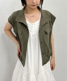 【アルシーヴ/archives】のミリタリーベスト KHAKI|ID: prp329100004596169 ipo3291000000032661343