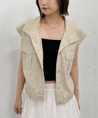 【アルシーヴ/archives】のミリタリーベスト BEIGE|ID: prp329100004596169 ipo3291000000032661344
