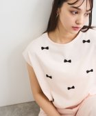 【クイーンズ コート/QUEENS COURT】のフレンチスリーブリボンニットトップス≪手洗い可能≫ 人気、トレンドファッション・服の通販 founy(ファニー) ファッション Fashion レディースファッション Ladies' Fashion Online トップス・カットソー Tops/Tshirt ニット Knit Tops 春 Spring サテン Satin テクスチャー Texture フォルム Form ポケット Pocket リボン Ribbon 冬 Winter S/S・春夏 Ss・Spring/Summer 夏 Summer thumbnail ピンク|ID: prp329100004596176 ipo3291000000032661460