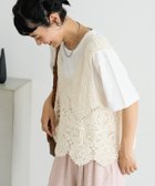【フリークスストア/FREAK'S STORE】の【セットアイテム】レースベスト Tシャツセット オフホワイト|ID: prp329100004596183 ipo3291000000032761211