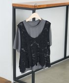【フリークスストア/FREAK'S STORE】の【セットアイテム】レースベスト Tシャツセット ブラック|ID: prp329100004596183 ipo3291000000032761212