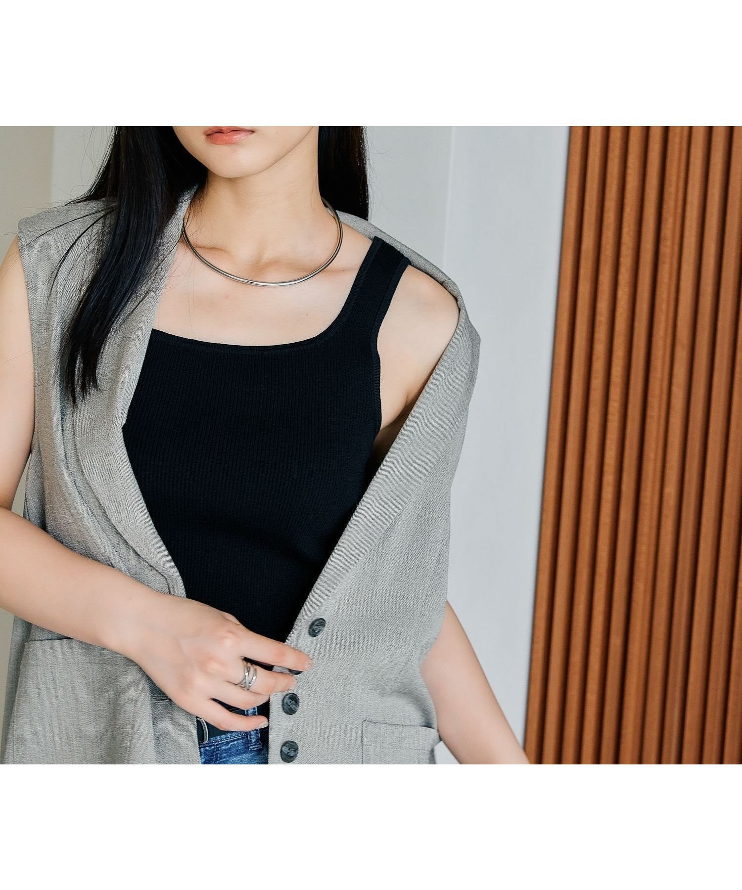 【レプシィム ローリーズファーム/LEPSIM LOWRYS FARM】の14ゲージスクエアリブタンク 人気、トレンドファッション・服の通販 founy(ファニー) 　ファッション　Fashion　レディースファッション　Ladies' Fashion Online　おすすめ　Recommend　インナー　Inner　ジャケット　Jacket　スクエア　Square　タンク　Tank　人気　Popularity　定番　Standard　 other-1|ID: prp329100004596190 ipo3291000000032661697