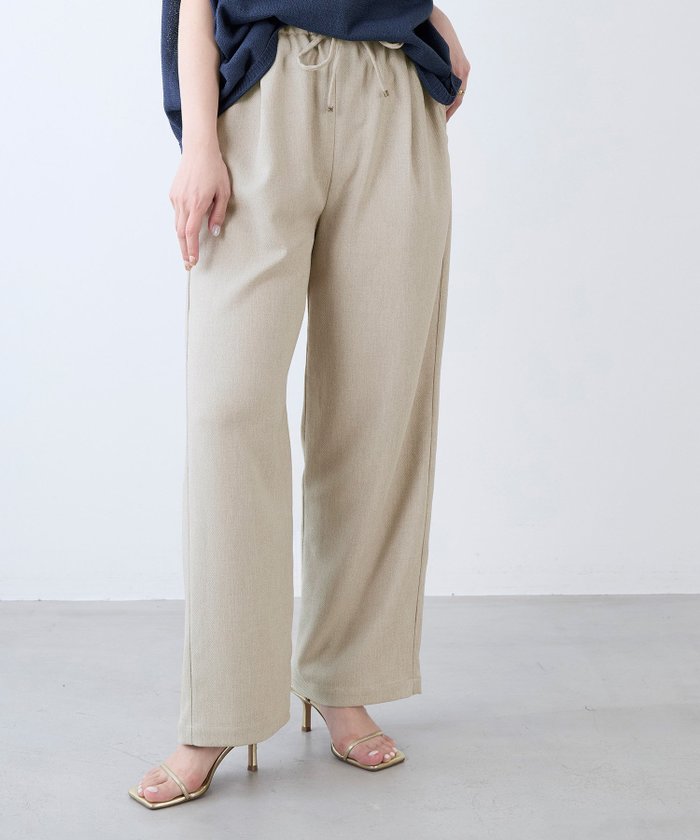 【マイカ ディール/MICA & DEAL】のデラリネンイージーパンツ インテリア・キッズ・メンズ・レディースファッション・服の通販 founy(ファニー) https://founy.com/ ファッション Fashion レディースファッション Ladies' Fashion Online パンツ Pants おすすめ Recommend ウォッシャブル Washable シンプル Simple セットアップ Set Up フランス France エレガント 上品 Elegant |ID: prp329100004596351 ipo3291000000032663854