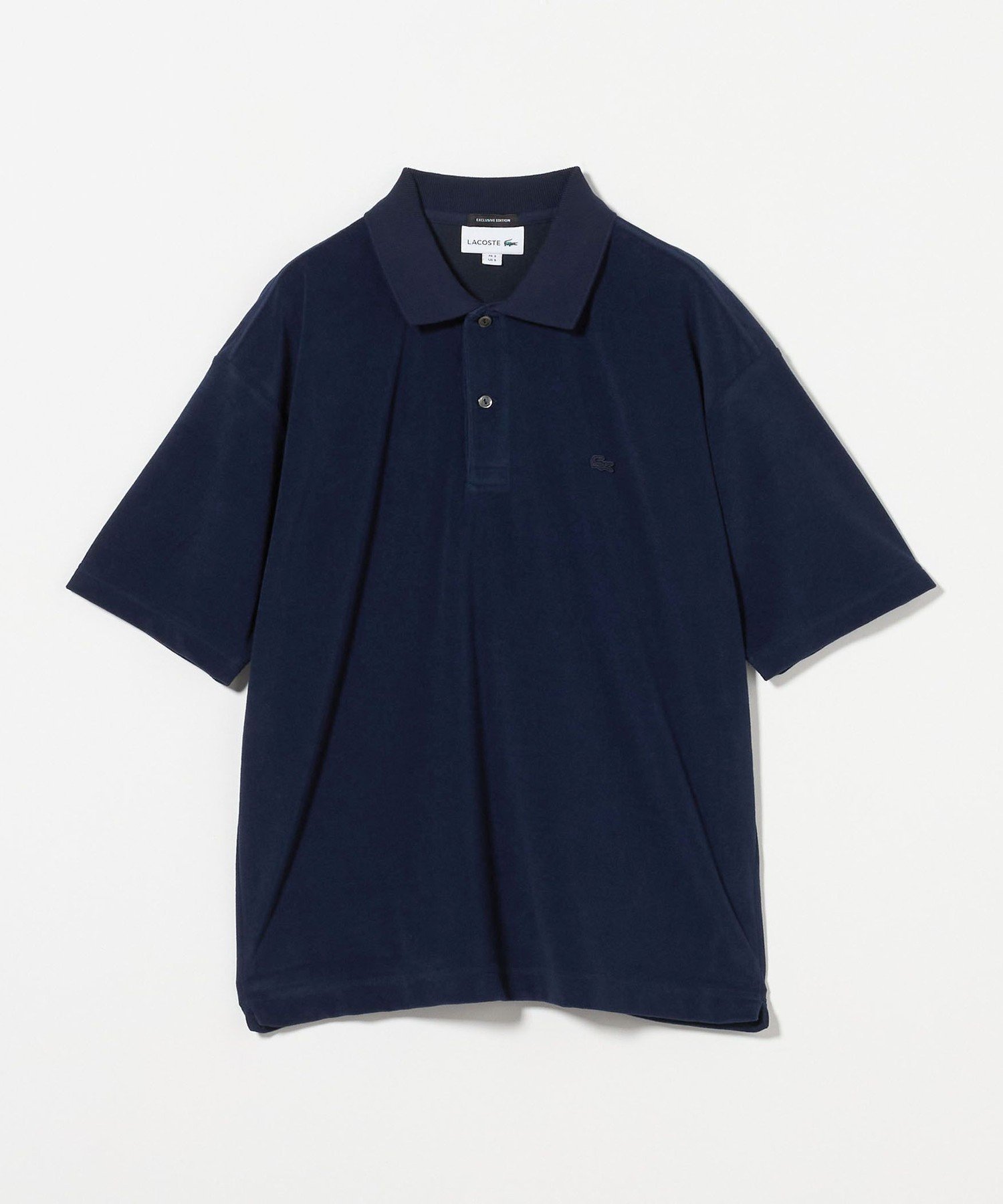 【ビューティ&ユース ユナイテッドアローズ/BEAUTY&YOUTH / UNITED ARROWS / MEN】のLACOSTE for BEAUTY YOUTH 1トーン パイル ポロシャツ インテリア・キッズ・メンズ・レディースファッション・服の通販 founy(ファニー) 　ファッション　Fashion　メンズファッション　Fashion for Men　おすすめ　Recommended / Our Picks　スラックス　Slacks, Dress Pants　デニム　Denim, Jeans Material　ハーフ　Half, Half-Length　ポロシャツ　Polo Shirt, Collared Tee　別注　Limited Edition, Custom Order　NAVY|ID: prp329100004596360 ipo3291000000032755511