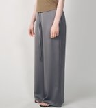 【ルシェル ブルー/LE CIEL BLEU】のサテンリラックスフィットパンツ / Satin Relax Fit Pants チャコールグレー|ID: prp329100004596381 ipo3291000000032664127