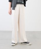 【マイカ ディール/MICA & DEAL】のサテンイージーパンツ セットアップ対応 ECRU|ID: prp329100004596386 ipo3291000000032664164