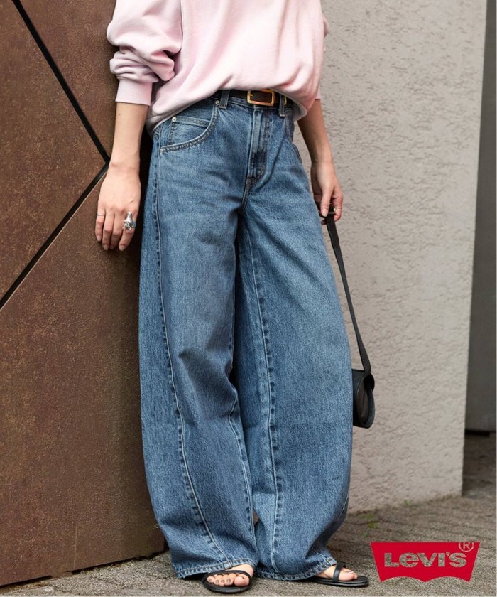 【ジャーナルスタンダード/JOURNAL STANDARD】の別注【LEVI S/リーバイス】for JS SUPER BAGGY BARREL LONG インテリア・キッズ・メンズ・レディースファッション・服の通販 founy(ファニー) https://founy.com/ ファッション Fashion レディースファッション Fashion for Women 2025年 2025 2025-2026秋冬・A/W Autumn/Winter 2025–26 AW25–26 別注 Limited Edition, Custom Order |ID: prp329100004596390 ipo3291000000033543832