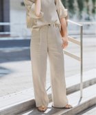 【スピック&スパン/Spick & Span】の《追加》ハイブリッドラミー1タックパンツ ベージュ|ID: prp329100004596400 ipo3291000000032664277