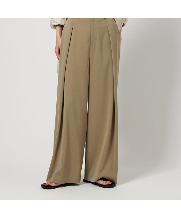 【ビューティ&ユース ユナイテッドアローズ/BEAUTY&YOUTH / UNITED ARROWS】のタックワイドパンツ -吸水速乾/接触冷感- インテリア・キッズ・メンズ・レディースファッション・服の通販 founy(ファニー) https://founy.com/ ファッション Fashion レディースファッション Fashion for Women パンツ Pants & Trousers 吸水 Absorbent, Quick-Dry ジャケット Jacket, Outerwear スラックス Slacks, Dress Pants ドレープ Drape, Draping Fabric フロント Front, Front Design マニッシュ Mannish, Boyish リメイク Remake, Reconstructed ルーズ Loose, Oversized ワイド Wide, Wide Fit おすすめ Recommended / Our Picks |ID: prp329100004596416 ipo3291000000033557895