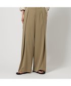 【ビューティ&ユース ユナイテッドアローズ/BEAUTY&YOUTH / UNITED ARROWS】のタックワイドパンツ -吸水速乾/接触冷感- OLIVE|ID: prp329100004596416 ipo3291000000033557898
