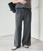 【スピック&スパン/Spick & Span】のウーステッドワイドパンツ グレー|ID: prp329100004596426 ipo3291000000032664525