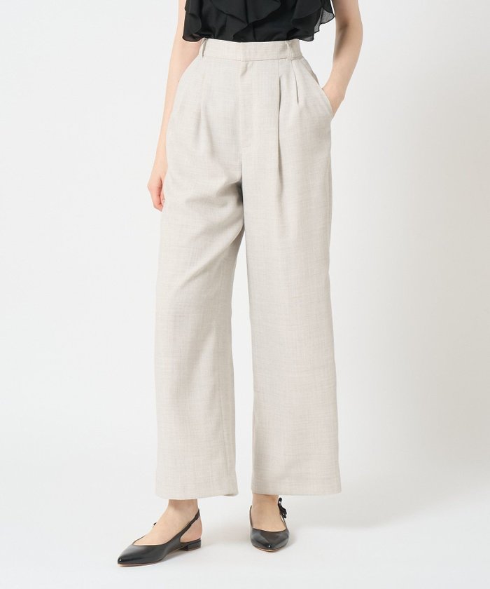 【アナイ/ANAYI】の【セットアップ対応商品】リネンライクビエラタックパンツ インテリア・キッズ・メンズ・レディースファッション・服の通販 founy(ファニー) https://founy.com/ ファッション Fashion レディースファッション Ladies' Fashion Online セットアップ Setup パンツ Pants カットジャガード Cut Jacquard コレクション Collection コンパクト Compact サテン Satin ジャケット Jacket スパンコール Sequins スマート Smart セットアップ Set Up ドレス Dress バランス Balance プリント Print 半袖 Short Sleeve モダン Modern リネン Linen ワイド Wide 再入荷 Restock/Back In Stock/Re Arrival 夏 Summer |ID: prp329100004596427 ipo3291000000032664524