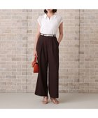 【アナイ/ANAYI】の【セットアップ対応商品】リネンライクビエラタックパンツ brown|ID: prp329100004596427 ipo3291000000032664529