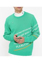 【パーリーゲイツ/PEARLY GATES / MEN】のコットンビーム クルーネックニット バイヤスロゴジャガード 人気、トレンドファッション・服の通販 founy(ファニー) ファッション Fashion メンズファッション Men's Style Online グラフィック Graphic ゴルフ Golf シンプル Simple バランス Balance 今季 This Season thumbnail ペパーミント|ID: prp329100004596430 ipo3291000000032664580