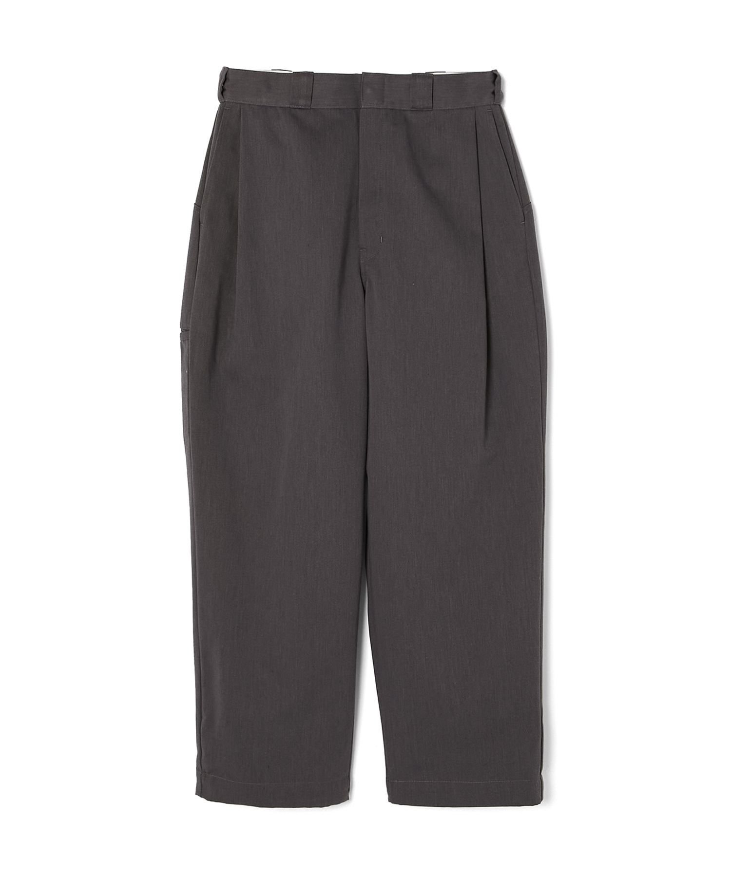 【エヌ.ハリウッド/N.HOOLYWOOD / MEN】のN.HOOLYWOOD × Dickies PANTS インテリア・キッズ・メンズ・レディースファッション・服の通販 founy(ファニー) 　ファッション　Fashion　メンズファッション　Men's Style Online　ボトムス　Bottoms/Men　ウォッシュ　Wash　コレクション　Collection　今季　This Season　シンプル　Simple　スピンドル　Spindle　ツイル　Twill　ドット　Dot　定番　Standard　ハーフ　Half　フォルム　Form　プリント　Print　ポケット　Pocket　モダン　Modern　ヨーク　Yoke　T.GRAY|ID: prp329100004596432 ipo3291000000032664599