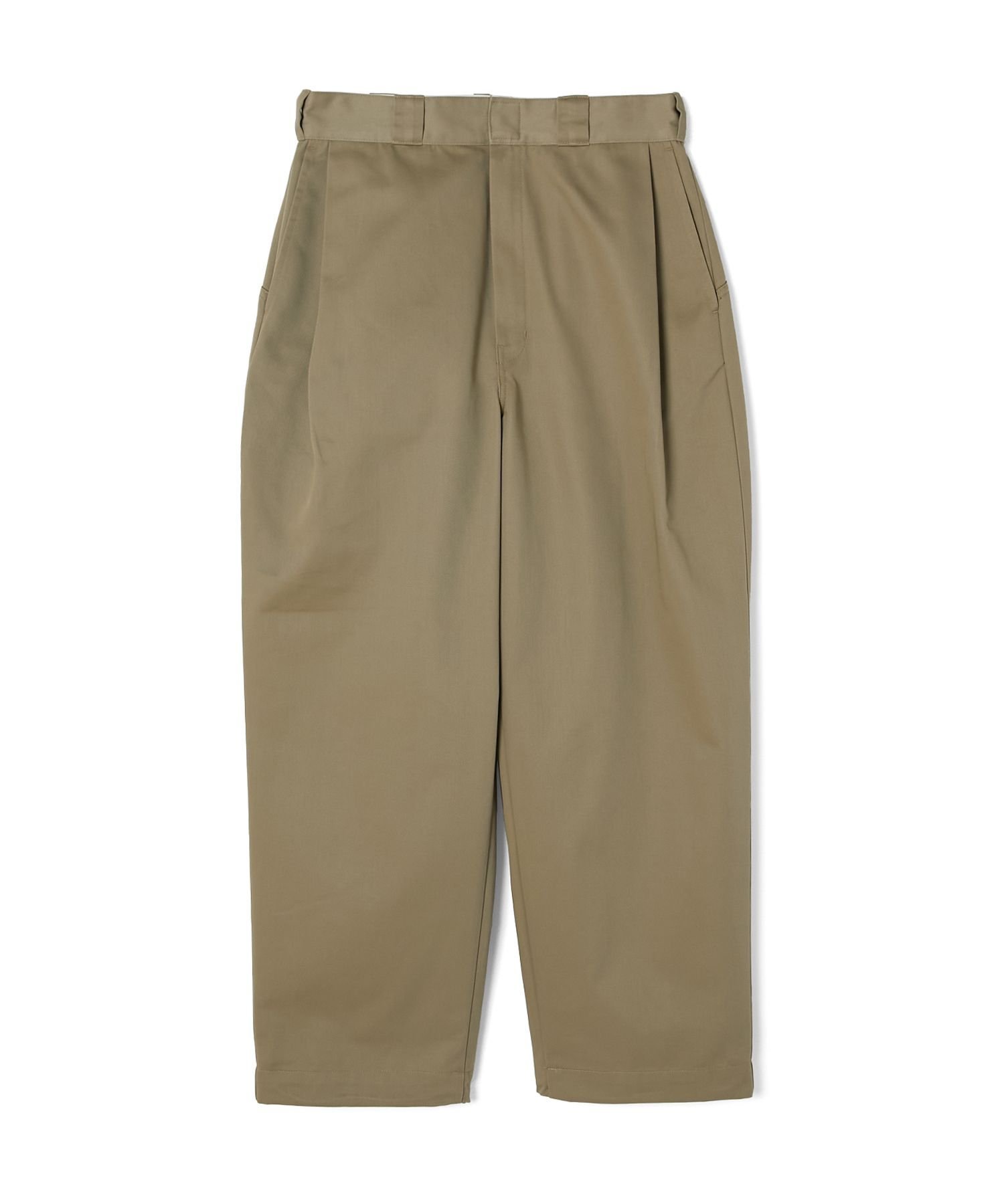 【エヌ.ハリウッド/N.HOOLYWOOD / MEN】のN.HOOLYWOOD × Dickies PANTS インテリア・キッズ・メンズ・レディースファッション・服の通販 founy(ファニー) 　ファッション　Fashion　メンズファッション　Men's Style Online　ボトムス　Bottoms/Men　ウォッシュ　Wash　コレクション　Collection　今季　This Season　シンプル　Simple　スピンドル　Spindle　ツイル　Twill　ドット　Dot　定番　Standard　ハーフ　Half　フォルム　Form　プリント　Print　ポケット　Pocket　モダン　Modern　ヨーク　Yoke　BEIGE|ID: prp329100004596432 ipo3291000000032664600