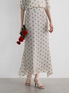 【ヴァン/Vin】のフラワー刺繍楊柳スカート ミントグリーン|ID: prp329100004596433 ipo3291000000033268715