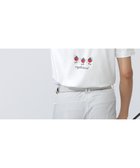 【パーリーゲイツ/PEARLY GATES / MEN】の地柄カノコボーダー半袖モックネックカットソー ホワイト|ID: prp329100004596437 ipo3291000000032664656