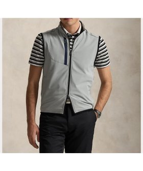 【ラルフローレン/RALPH LAUREN / MEN】の(RLX)ハイブリッド モックネック ベスト 人気、トレンドファッション・服の通販 founy(ファニー) ファッション Fashion メンズファッション Men's Style Online ストレッチ Stretch フロント Front ベスト Vest メッシュ Mesh モックネック Mock Neck リップ Lip |ID:prp329100004596441