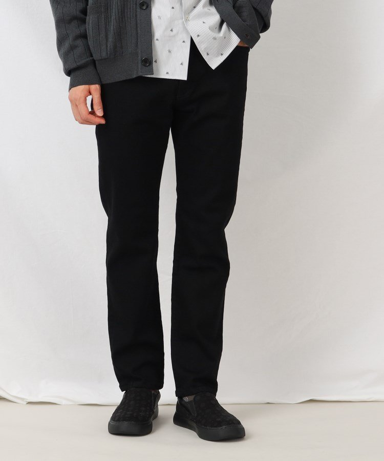 【タケオキクチ/TAKEO KIKUCHI / MEN】の【日本製】ストレッチ デニムパンツ インテリア・キッズ・メンズ・レディースファッション・服の通販 founy(ファニー) 　ファッション　Fashion　メンズファッション　Men's Style Online　ボトムス　Bottoms/Men　デニムパンツ　Denim Pants　ジャケット　Jacket　スタイリッシュ　Stylish　ストレッチ　Stretch　デニム　Denim　エレガント 上品　Elegant　定番　Standard　日本製　Made In Japan　ブラック|ID: prp329100004596446 ipo3291000000032664714