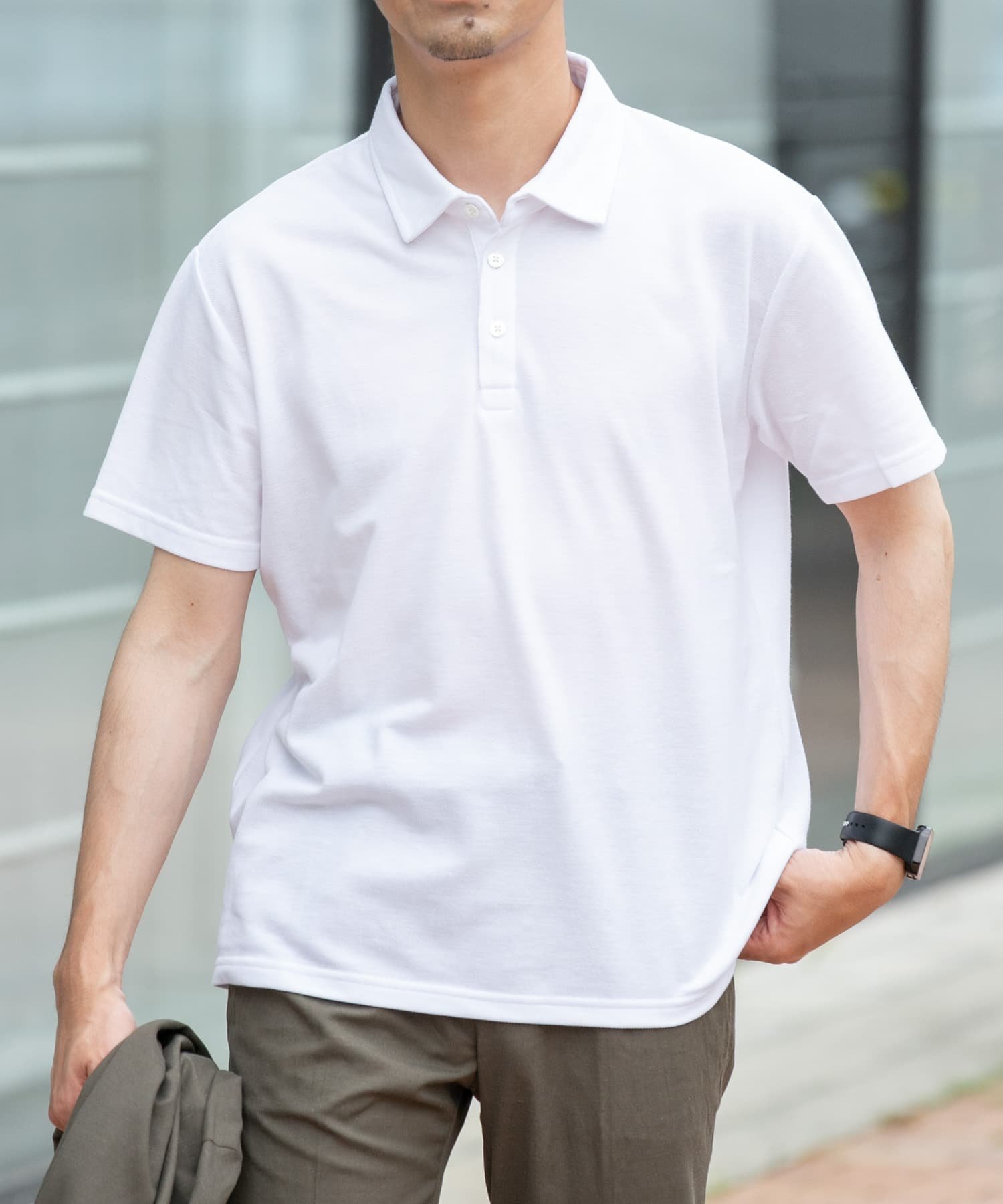 【アーバンリサーチ ロッソ/URBAN RESEARCH ROSSO / MEN】の『XLサイズあり』ハイパフォーマンス鹿の子ポロシャツ 人気、トレンドファッション・服の通販 founy(ファニー) 　ファッション　Fashion　メンズファッション　Men's Style Online　鹿の子　Pique　サングラス　Sunglasses　サンダル　Sandals　ジャケット　Jacket　スニーカー　Sneakers　スラックス　Slacks　デニム　Denim　ドレス　Dress　定番　Standard　パフォーマンス　Performance　フィット　Fit　ベーシック　Basic　ポロシャツ　Polo Shirt　リュック　Ruck Sack　S/S・春夏　Ss・Spring/Summer　おすすめ　Recommend　夏　Summer　ビジネス 仕事 通勤　Business　2025年　2025　2025春夏・S/S　Ss,Spring/Summer,2025　 other-1|ID: prp329100004596455 ipo3291000000032664843