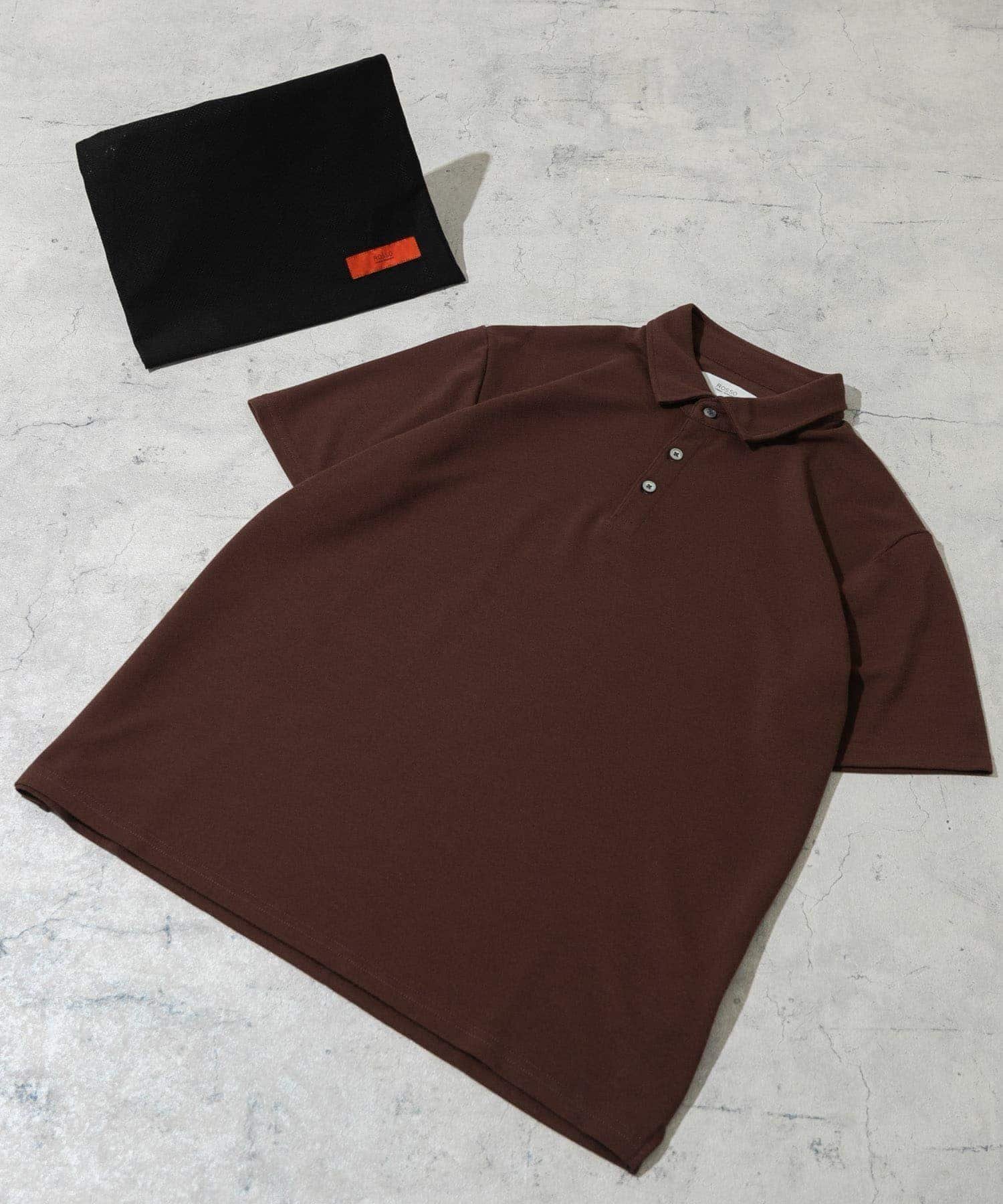 【アーバンリサーチ ロッソ/URBAN RESEARCH ROSSO / MEN】の『XLサイズあり』ハイパフォーマンス鹿の子ポロシャツ インテリア・キッズ・メンズ・レディースファッション・服の通販 founy(ファニー) 　ファッション　Fashion　メンズファッション　Men's Style Online　鹿の子　Pique　サングラス　Sunglasses　サンダル　Sandals　ジャケット　Jacket　スニーカー　Sneakers　スラックス　Slacks　デニム　Denim　ドレス　Dress　定番　Standard　パフォーマンス　Performance　フィット　Fit　ベーシック　Basic　ポロシャツ　Polo Shirt　リュック　Ruck Sack　S/S・春夏　Ss・Spring/Summer　おすすめ　Recommend　夏　Summer　ビジネス 仕事 通勤　Business　2025年　2025　2025春夏・S/S　Ss,Spring/Summer,2025　BROWN|ID: prp329100004596455 ipo3291000000032664849