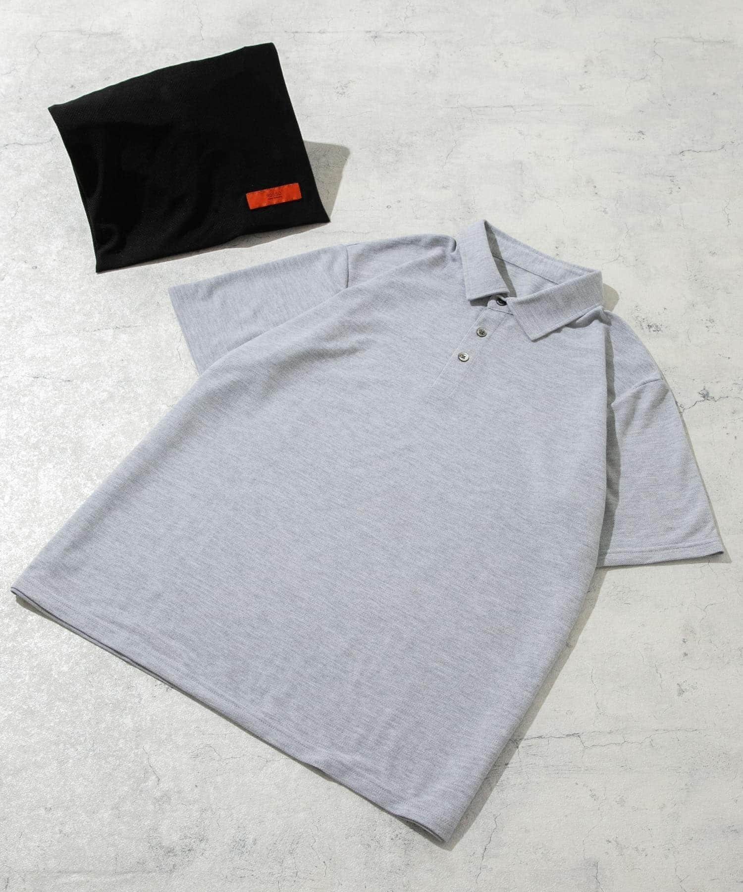 【アーバンリサーチ ロッソ/URBAN RESEARCH ROSSO / MEN】の『XLサイズあり』ハイパフォーマンス鹿の子ポロシャツ インテリア・キッズ・メンズ・レディースファッション・服の通販 founy(ファニー) 　ファッション　Fashion　メンズファッション　Men's Style Online　鹿の子　Pique　サングラス　Sunglasses　サンダル　Sandals　ジャケット　Jacket　スニーカー　Sneakers　スラックス　Slacks　デニム　Denim　ドレス　Dress　定番　Standard　パフォーマンス　Performance　フィット　Fit　ベーシック　Basic　ポロシャツ　Polo Shirt　リュック　Ruck Sack　S/S・春夏　Ss・Spring/Summer　おすすめ　Recommend　夏　Summer　ビジネス 仕事 通勤　Business　2025年　2025　2025春夏・S/S　Ss,Spring/Summer,2025　GRAY|ID: prp329100004596455 ipo3291000000032664862