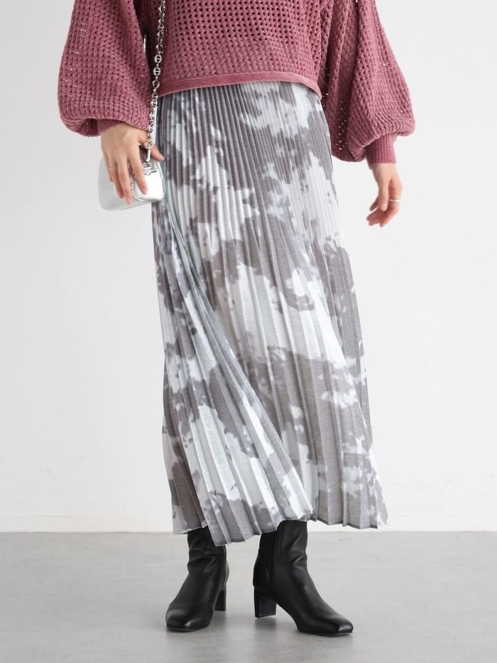 【ヴァン/Vin】のニュアンスプリントグロッシープリーツスカート インテリア・キッズ・メンズ・レディースファッション・服の通販 founy(ファニー) https://founy.com/ ファッション Fashion レディースファッション Ladies' Fashion Online スカート Skirt プリーツスカート Pleated Skirts おすすめ Recommend シンプル Simple プリント Print プリーツ Pleats エレガント 上品 Elegant |ID: prp329100004596459 ipo3291000000032664886