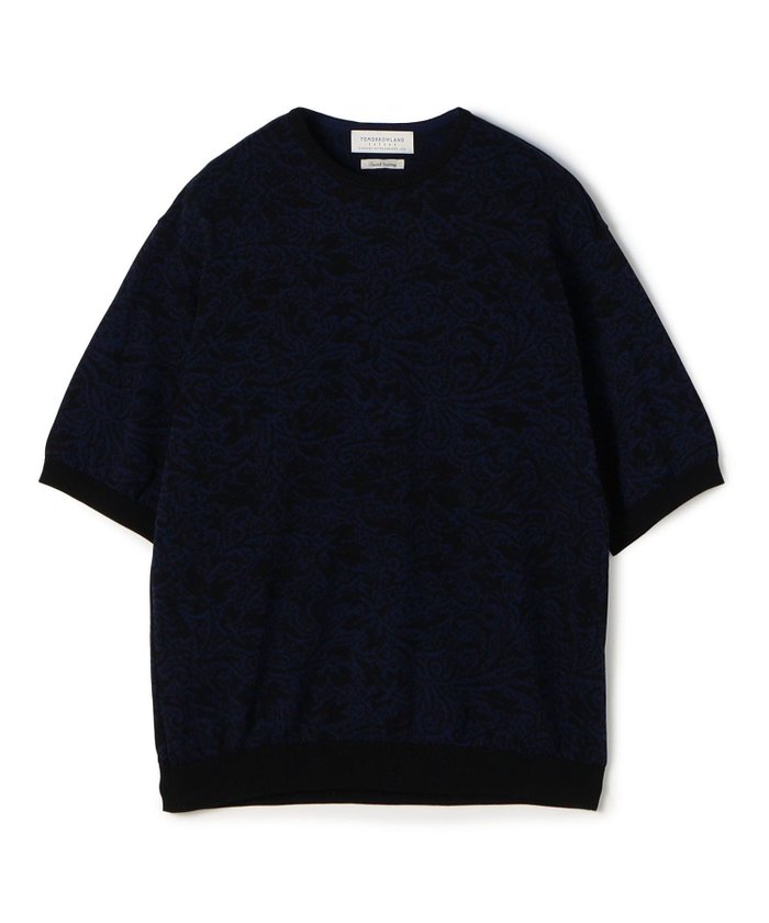 【トゥモローランド/TOMORROWLAND / MEN】のTOMORROWLAND tricot ペイズリー柄 コットンハーフスリーブ ニット インテリア・キッズ・メンズ・レディースファッション・服の通販 founy(ファニー) https://founy.com/ ファッション Fashion メンズファッション Men's Style Online ペイズリー Paisley 軽量 Lightweight |ID: prp329100004596461 ipo3291000000032664903